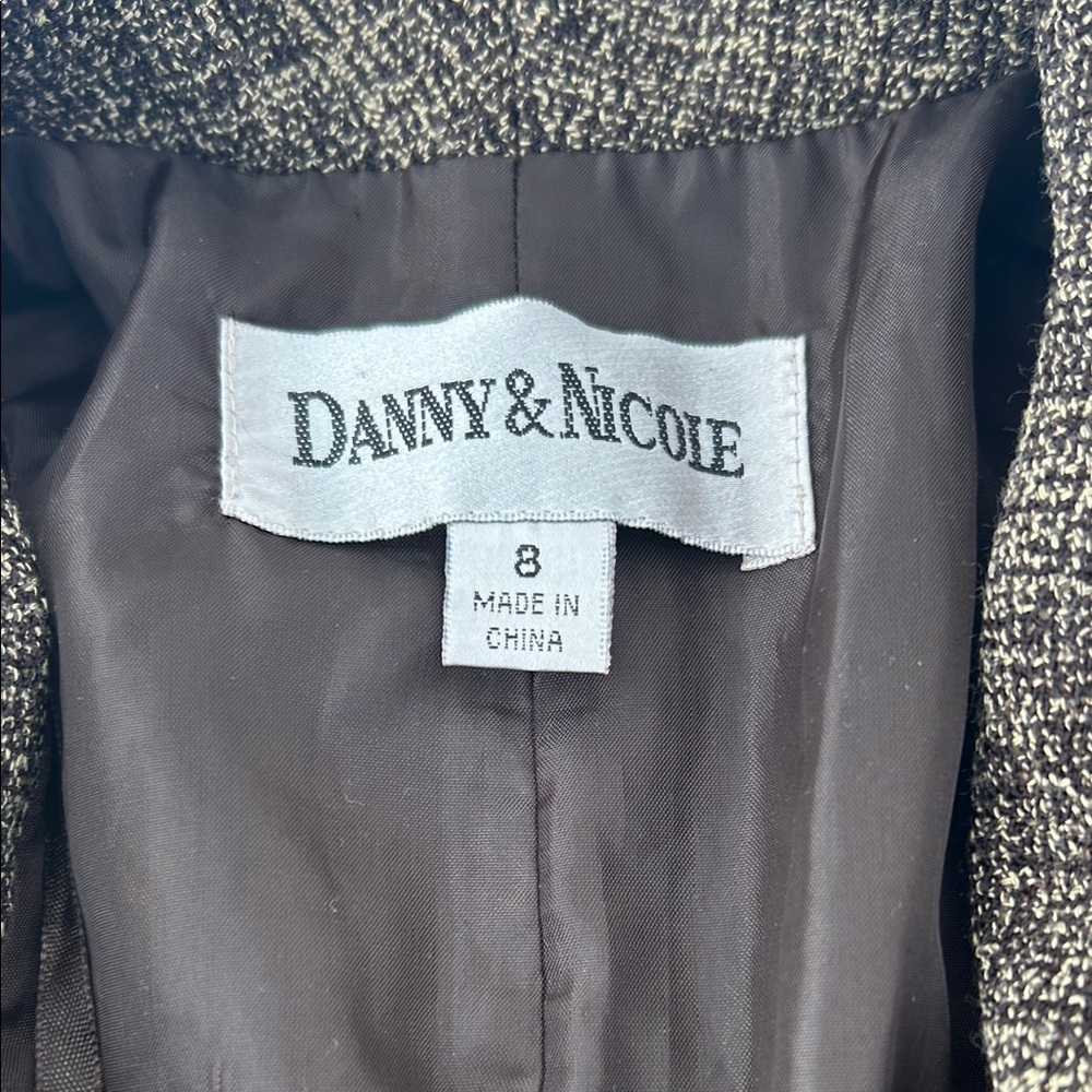 Jones New York Brown Tweed Blazer - Picture 4 of 16